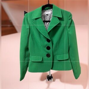 Tahari Vibrant Green Women's Blazer